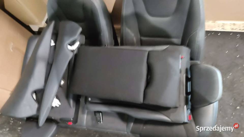 Fotele półskóra kanapa komplet Volvo v60 I lift Książ Wielkopolski