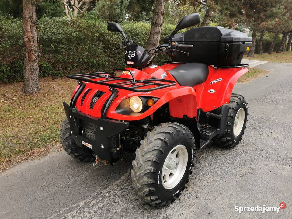 Quad 5004X4 kwity l7e IRShakwyciągarka kufer Rok produkcji 2008