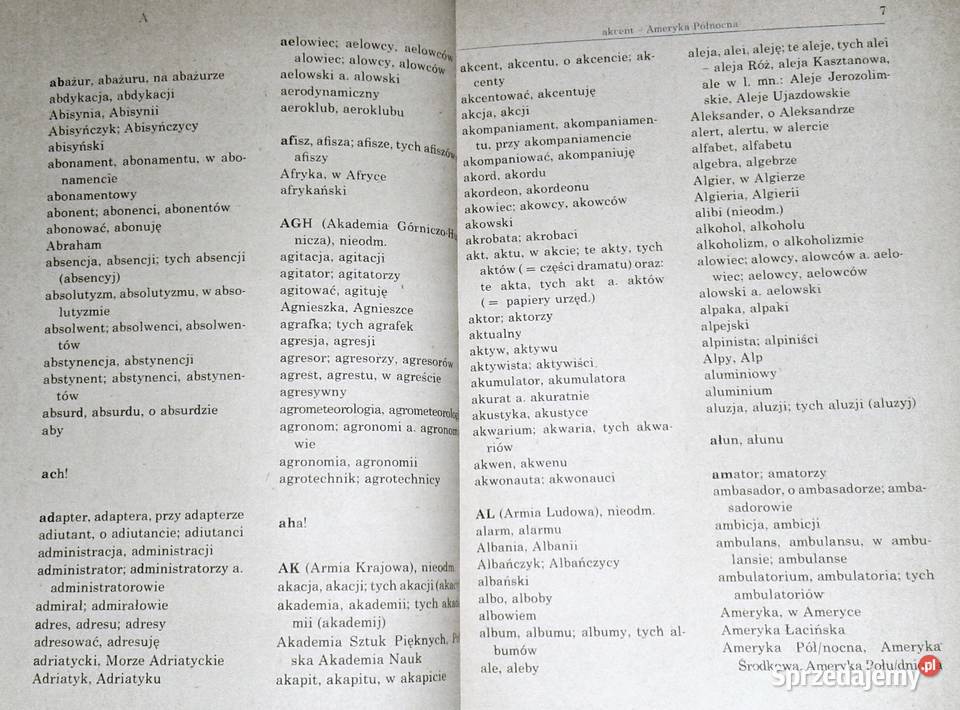 Słowniczek ortograficzny S Jodłowski W Taszycki lubelskie Chełm