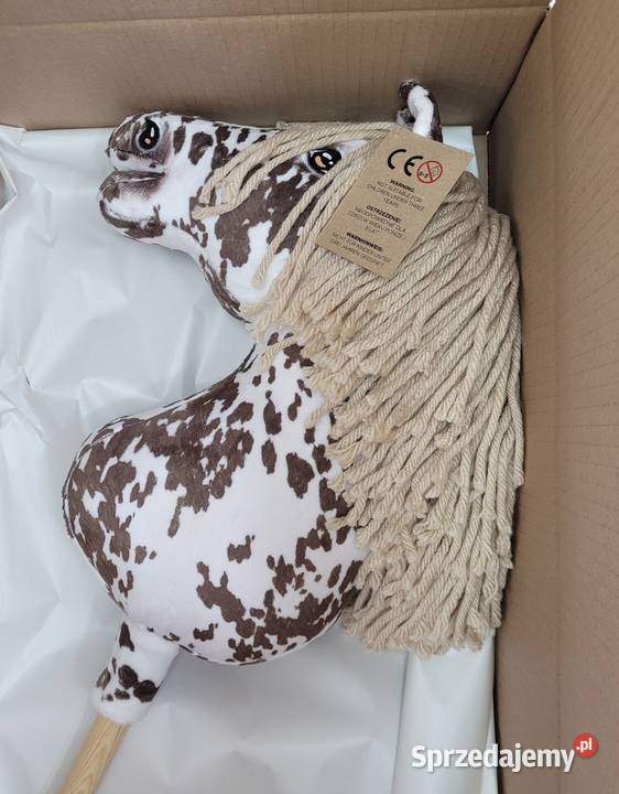 Hobby Horse Duży koń na kiju Premium tarantowaty Bielsk Podlaski