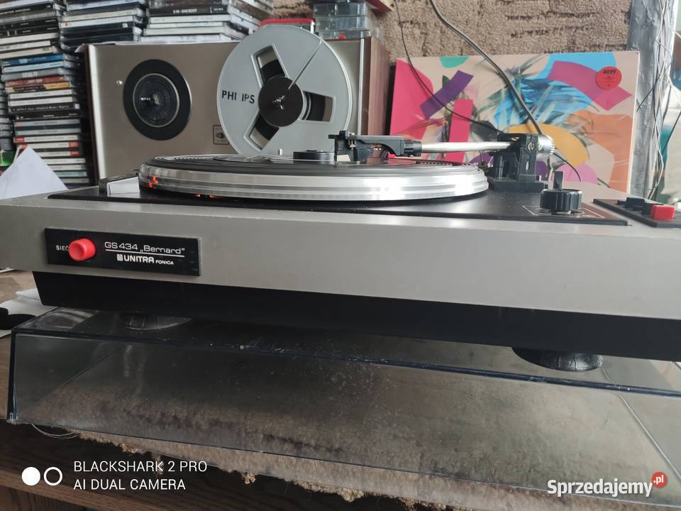 gramofon Unitra Fonica GS434 Bernard zachodniopomorskie Grabowo