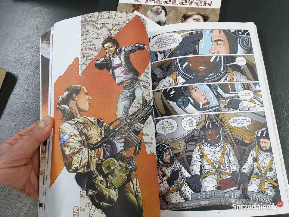 Y Ostatni z Mężczyzn tom 1 2 i 3 pomorskie Gdynia