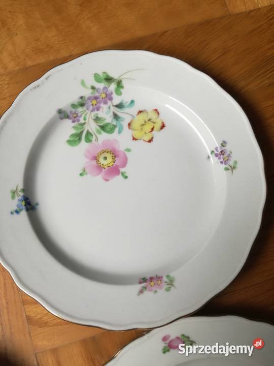 Porcelana Potschappel Dresden komplet 6 talerzy Jastrzębie-Zdrój sprzedam