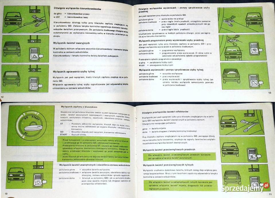 FSO Polonez Caro 15 16 Instrukcja lubelskie Chełm sprzedam