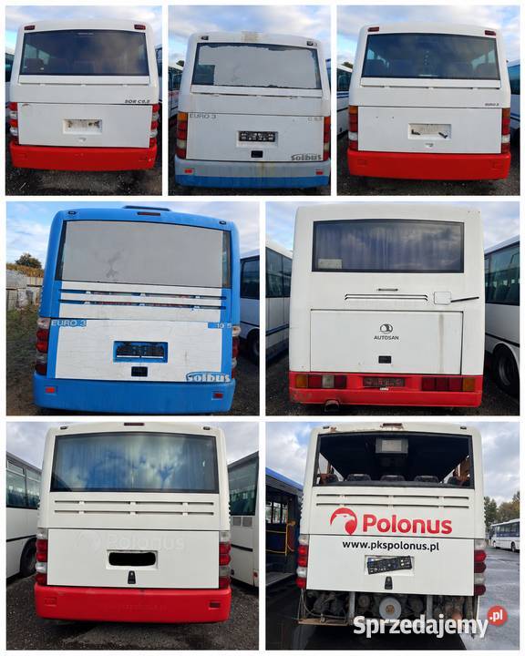 Części SOR Solbus C95 C105 C12 LC95 LH12 autobus Mamlicz