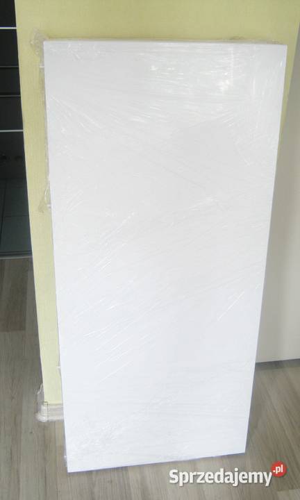 rozkładany okrągły biały