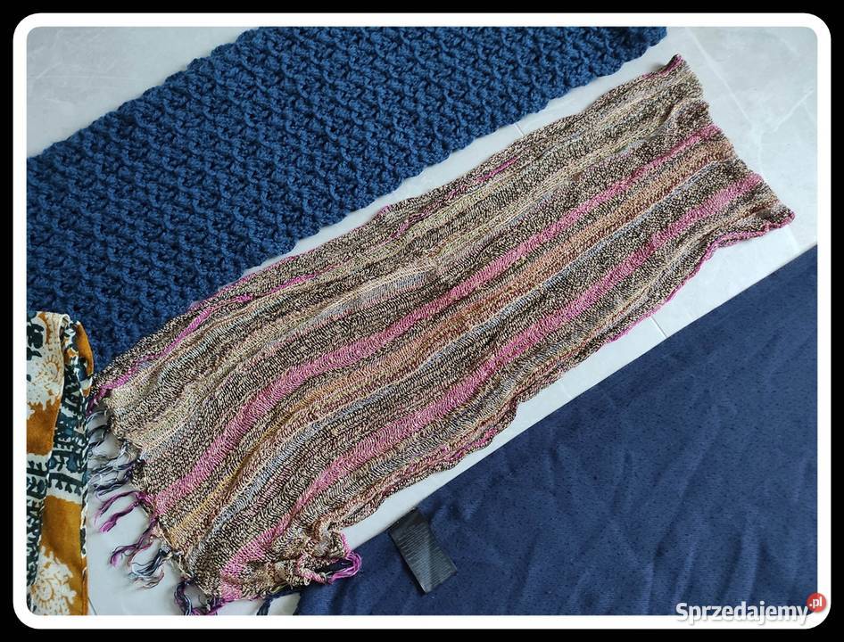 Zestaw szalików szali i chust 6 sztuk Dla kobiet mazowieckie Płock