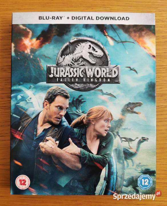 Jurassic World Fallen Kingdom Jurassic World Blu-ray Filmy łódzkie Parzęczew