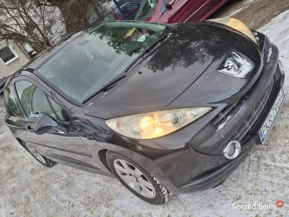 PEUGEOT 207 16hdi Panorama tempomat klima skóra Wrocław