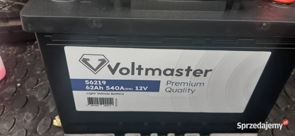 Akumlator Voltmaster 62ah NOWY Gwarancja 24mies Niebylec
