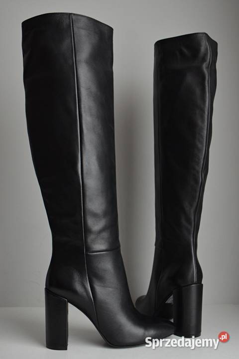 Wysokie kozaki POD KOLANO Minelli Jymmie skóra Białystok