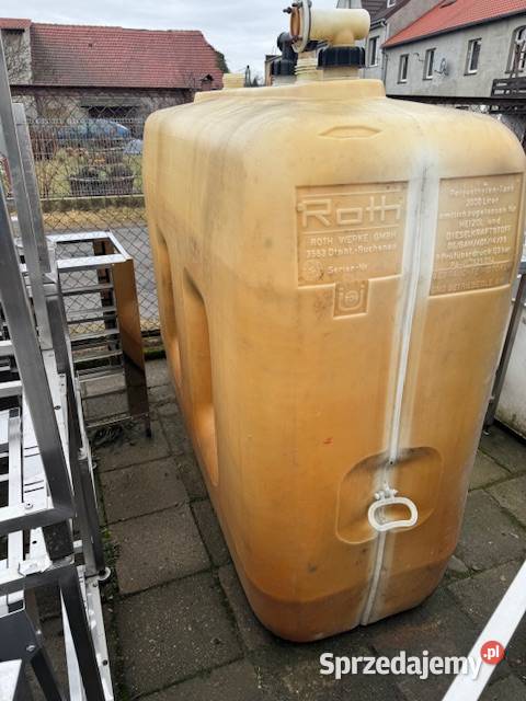 Zbiornik na olej opałowy na szambo 2000 l