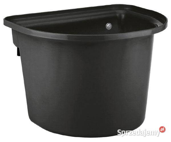 Pojemnik z zawiesiem 12 l czarny VV32855