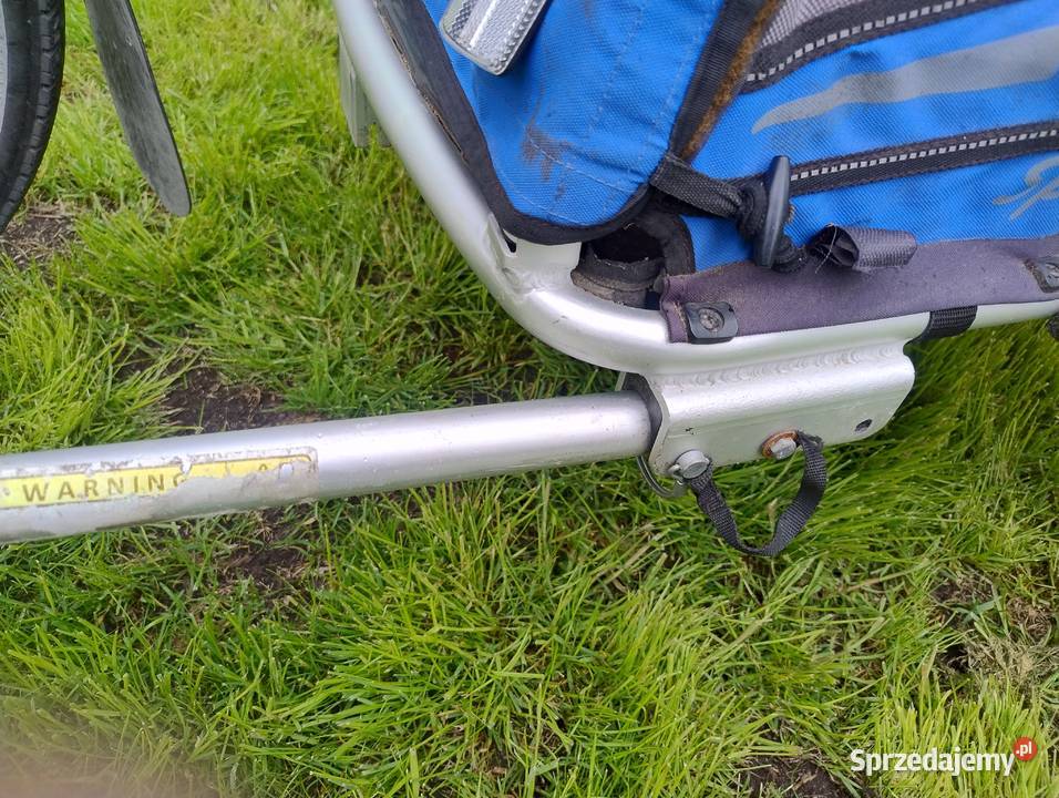 Przyczepka rowerowa Qeridoo Sportrex 1 Brzóza Królewska sprzedam