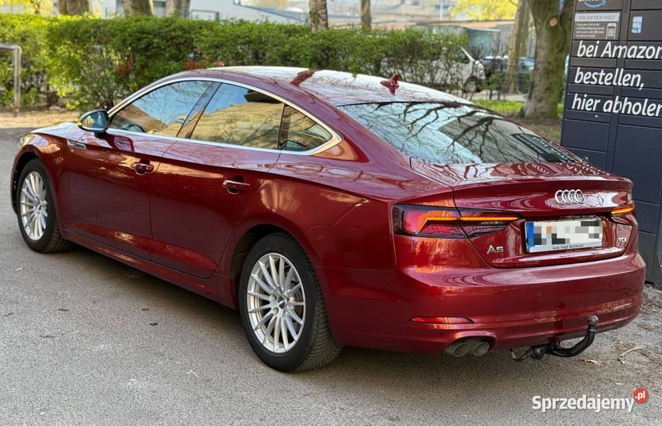 Audi A5 20 TDI 190 automat LED XENON MATRIX Rok produkcji 2018 Strzegom