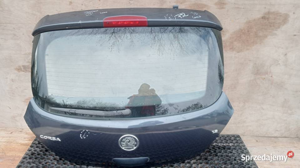 OPEL CORSA D HB 3D KLAPA TYŁ Z168 Zbierkowo