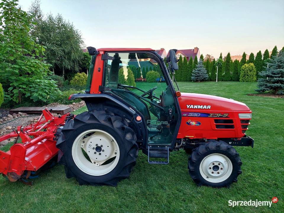 Traktorek Japoński Yanmar Af330 33 Kabina Klima Amortyzacja kabiny Góra