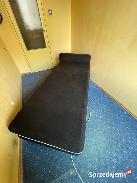 Tapczan jednoosobowy 180 x 85 czarny Warszawa