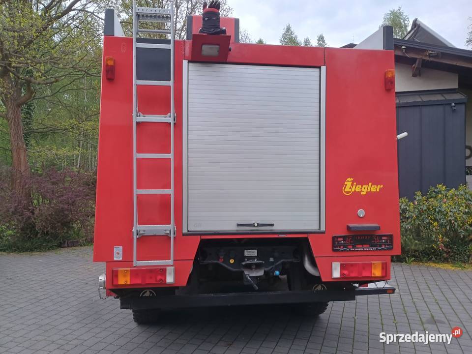 MAN 8165 4x4 Kamper straż samochod serwisowy 9 manualna Woźniki sprzedam