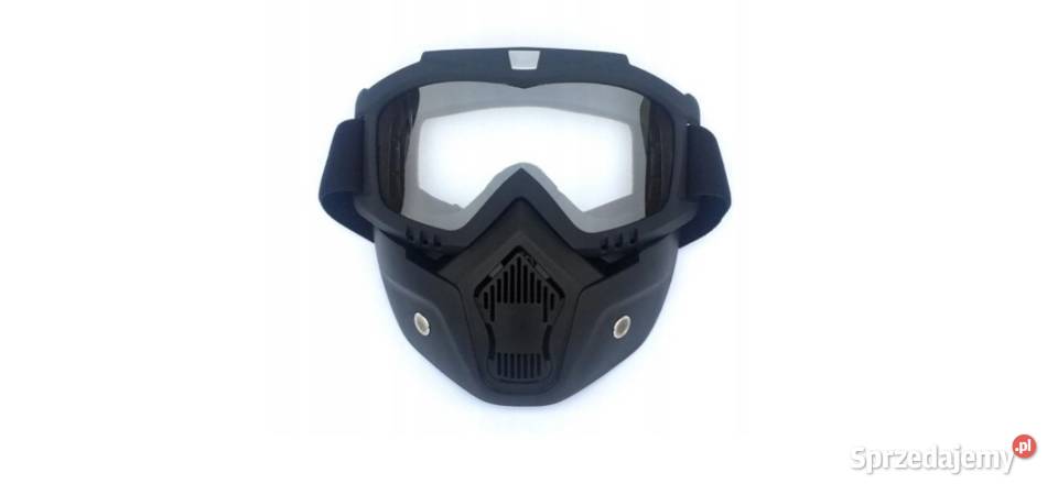 MASKA GOGLE OKULARY CROSS MOTOCYKLA ROWERU QUADA