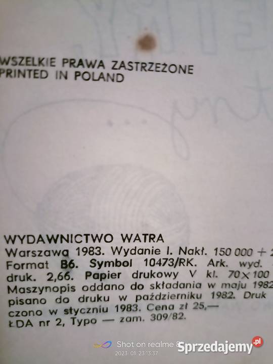 Swetry Książki Stróżewska modele szydełkowanie Warszawa