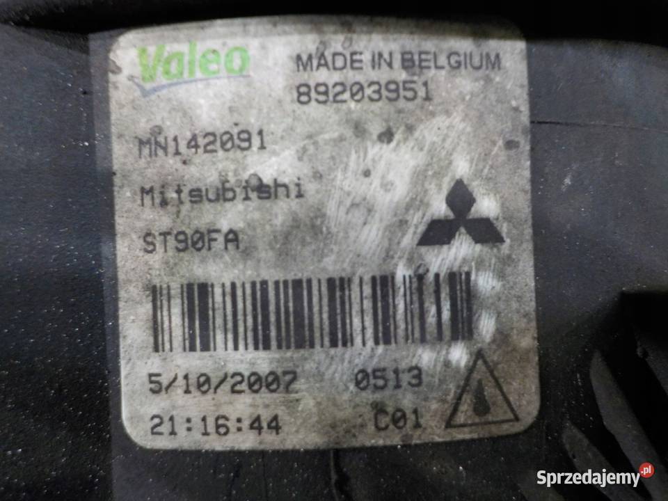 PEUGEOT 4007 22 HDI 08r 5D halogen prawy mazowieckie Suków