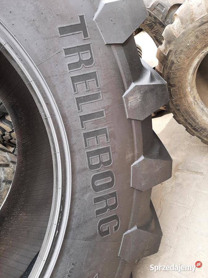 Opona używana rolnicza 71070R42 TRELLEBORG Zaścianki sprzedam