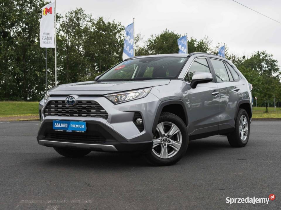 Toyota RAV 4 25 Hybrid srebrny śląskie Zabrze