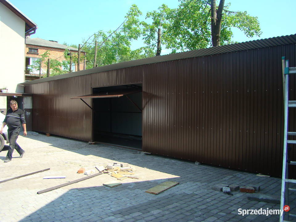 Garaż Blaszany Złoty Dąb Garaże Blaszane Dom i Ogród lubelskie Radzyń Podlaski sprzedam