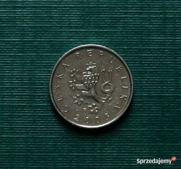 CZECHY 1 korona 2003r Numizmatyka