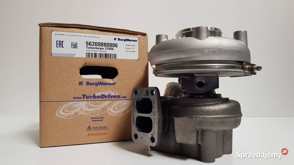 Nowa turbosprężarka BorgWarner KKK 56209880006 Siedlce