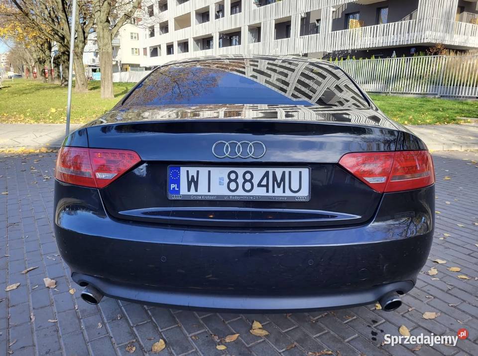 Audi A5 Coupe 8T 2009 27TDI 190KM Warszawa