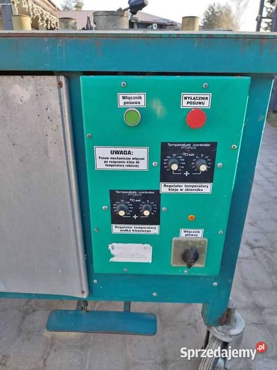 Okleiniarka wąskich krawędzi Czarna