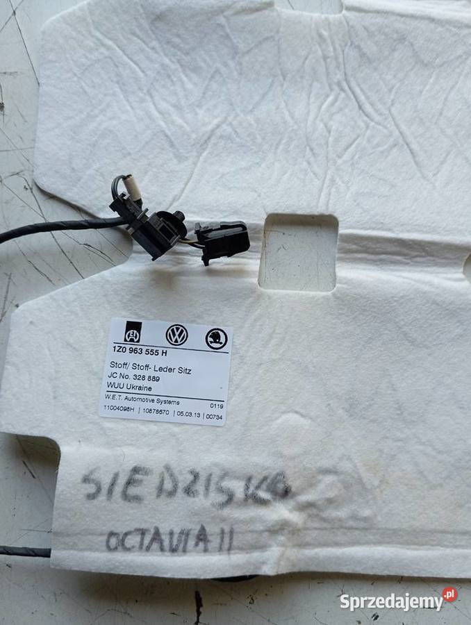 MATA GRZEWCZA SIEDZISKO SKODA OCTAVIA 2 Kobylnica