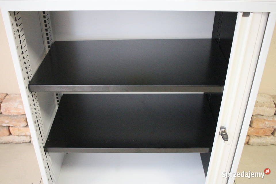 Biurowa szafa metalowa przesuwne drzwi Pszczyna