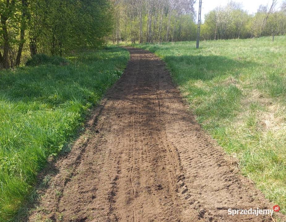 Uprawa równanie terenu glebogryzarka separacyjna Trojanów ogród
