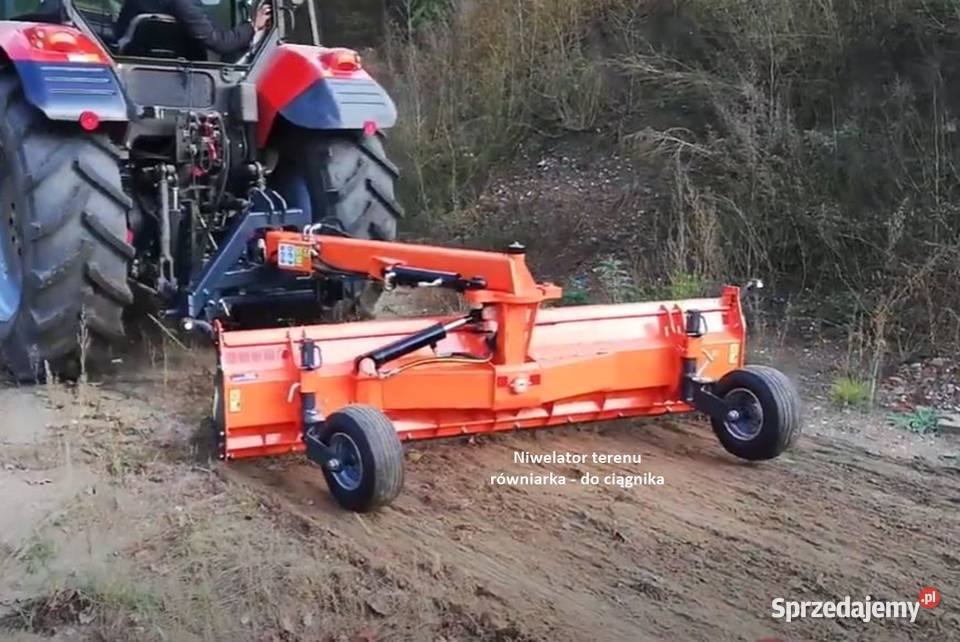 Równiarka terenu niwelator hydrauliczny do