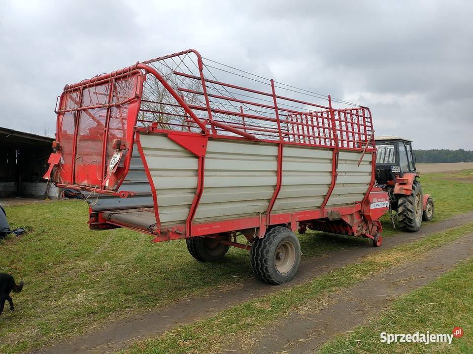 Przyczepa samozbierająca Pottinger Trend II mazowieckie