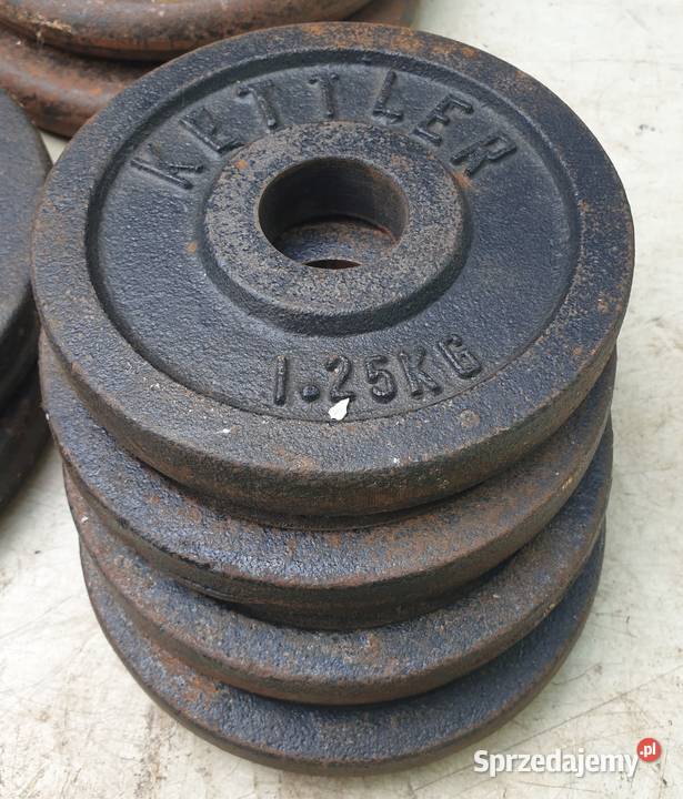 Obciążenie żeliwne KETTLER 15 10 25 Legnica