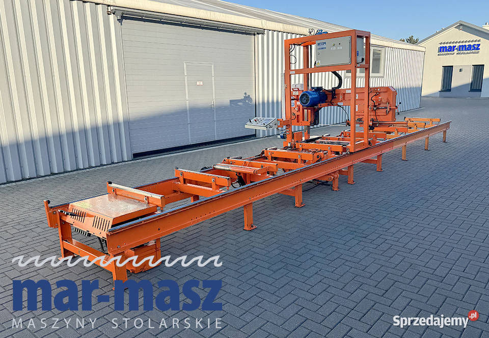 Trak pilarka taśmowa pozioma WIREX typ CZ1ZM do Sierakowska Huta