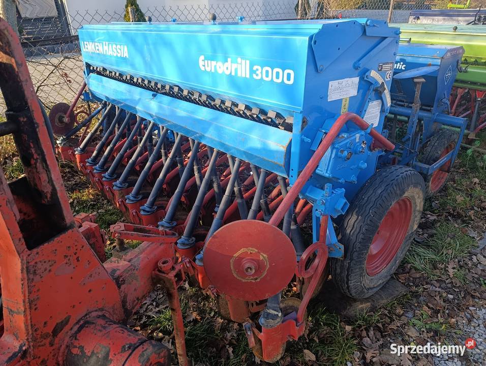Siewnik zbożowy talerzowy lemken amazone hassia