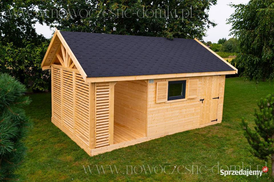 Domek Ogrodowy Na Działkę Leon 2 4x6 Producent Kołobrzeg