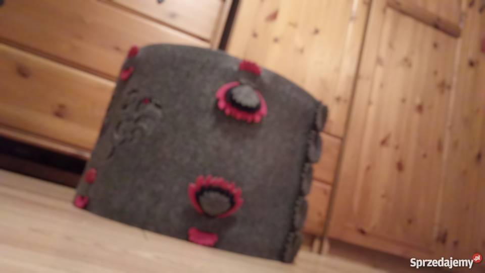 Abażur filcowy odcienie szarości Oświetlenie mazowieckie Warszawa