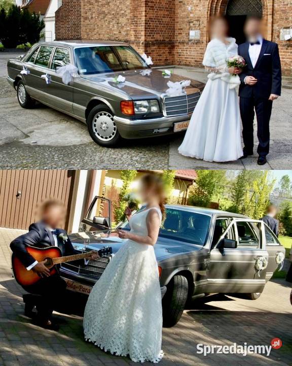 Mercedes W126 SKlasa Long Wynajem do Ślubu Warszawa