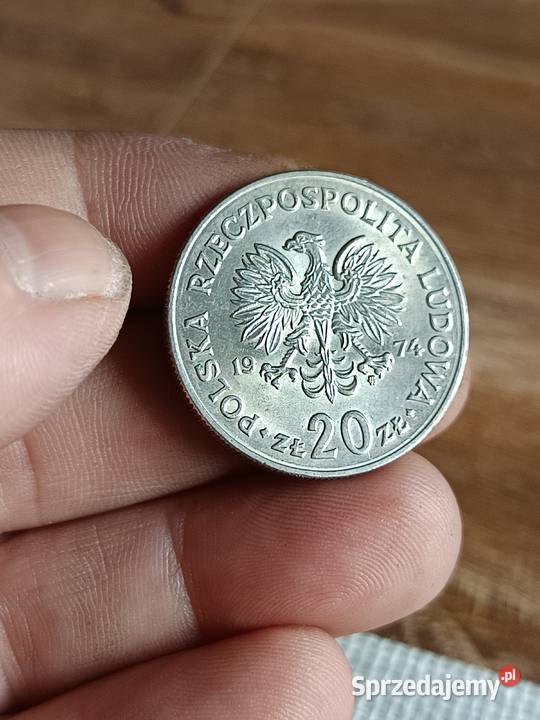 Sprzedam monete 20 zloty 1974 Marceli Nowotko