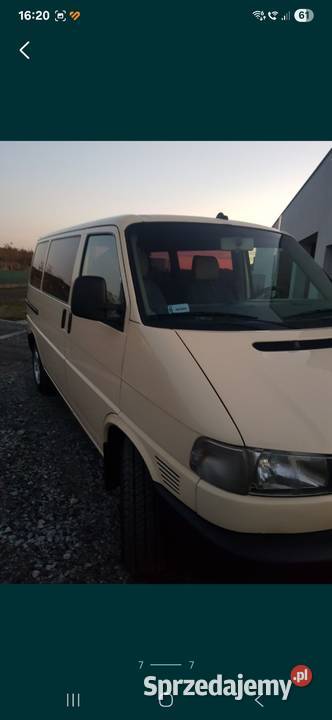 Vw T4 caravelle garażowany wielkopolskie