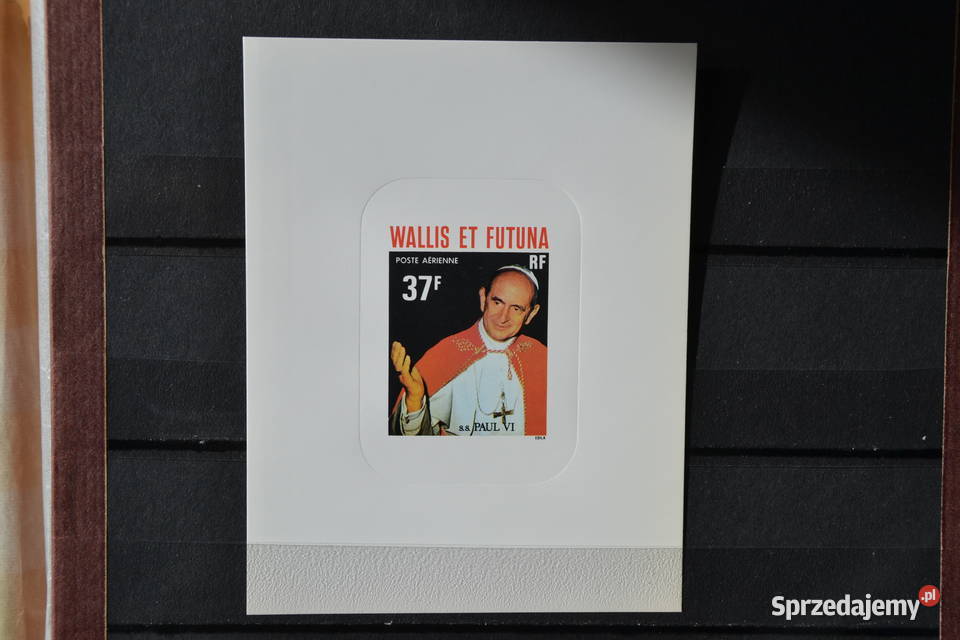 Znaczki Papieże Paweł VI i Jan Paweł I Wallis Sobótka