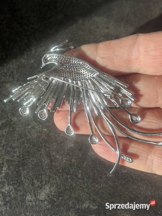 Ptak Feniks elegancka broszka Broszki Kraków sprzedam