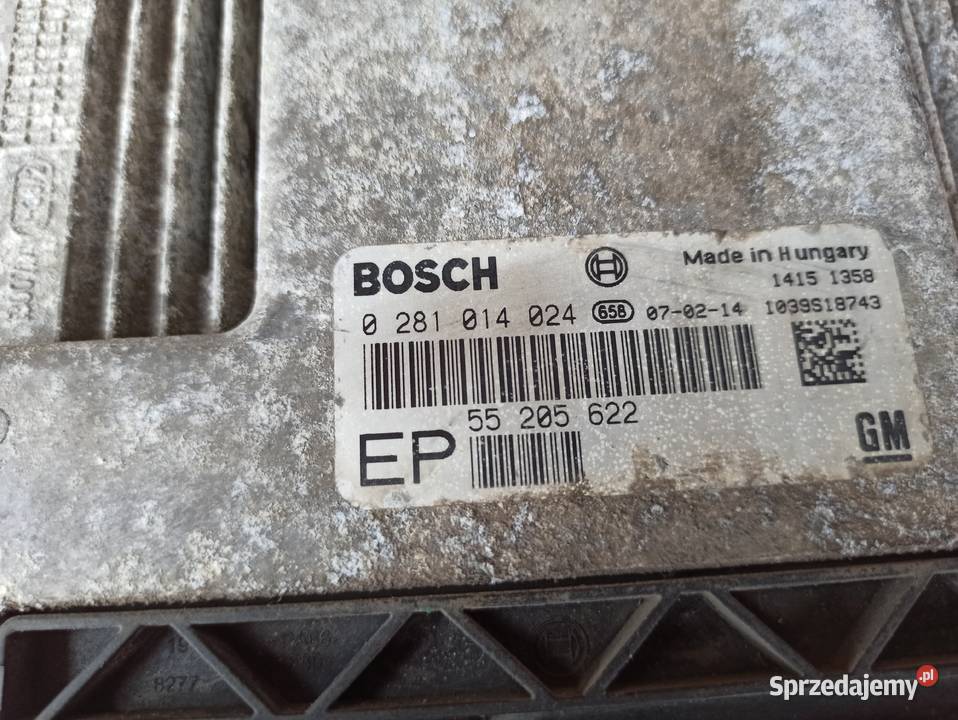 OPEL ASTRA H ZAFIRA B KOMPUTER SILNIKA 19 CDTI Bolesławiec