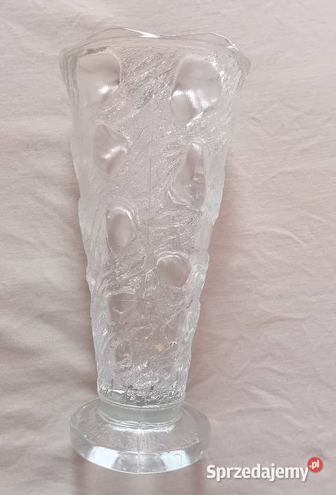 Wazon Sklo Union Bohemia lata 60e70e XX w wielkopolskie Koźminek